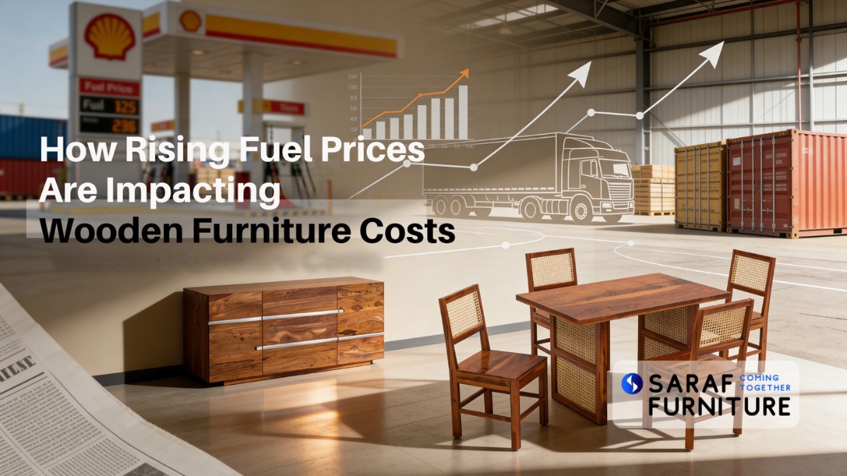 How West Asia Crisis is Reshaping India’s Furniture Industry – And Why Saraf Furniture Adjusted Its Prices